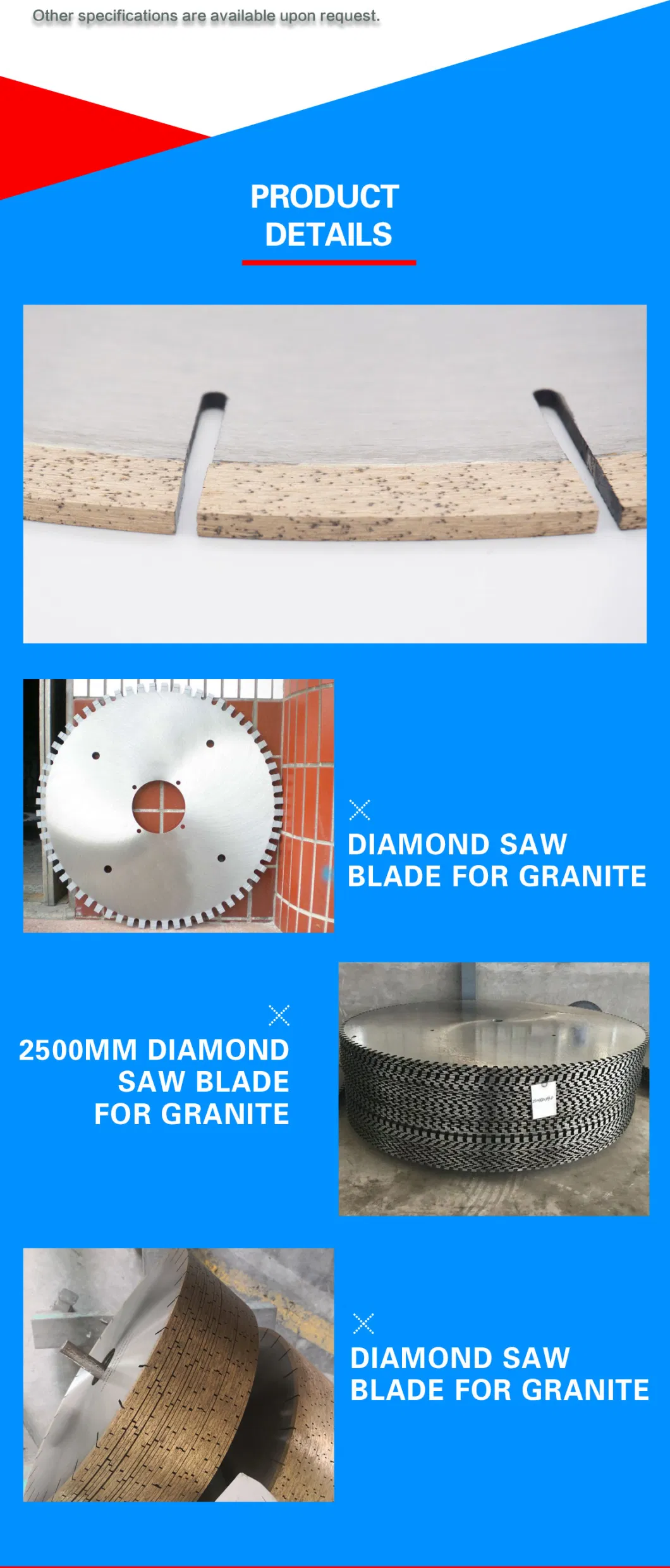 Promotion Diamond Blade Direction for Wet Saw