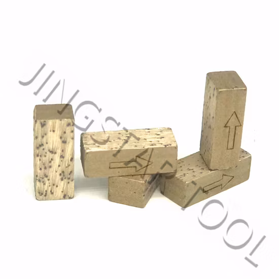 24 * 8 * 10 Schnellschneidendes, fächerförmiges Diamantsegment für Marmorstein